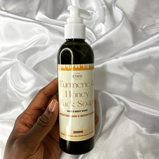 Turmeric and Honey Black Soap