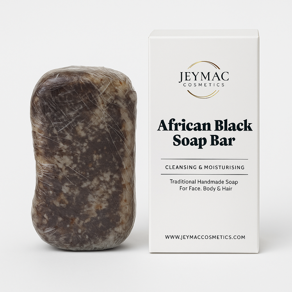 Raw African Black Soap
