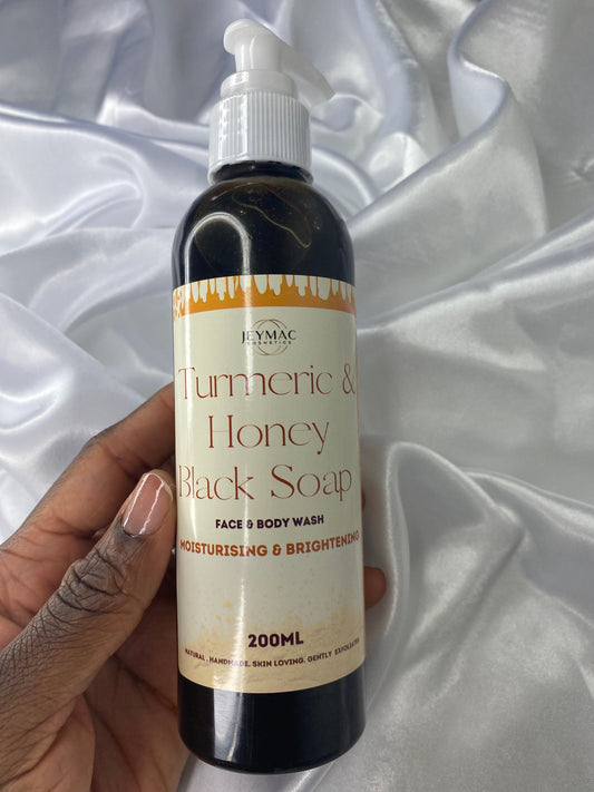 Turmeric and Honey Black Soap