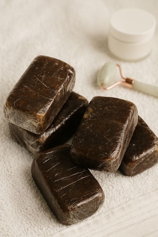 Raw African Black Soap