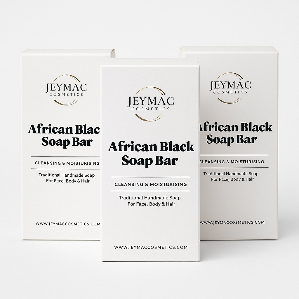 Raw African Black Soap